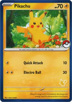 Pikachu 「FBP No. 001」「EN」